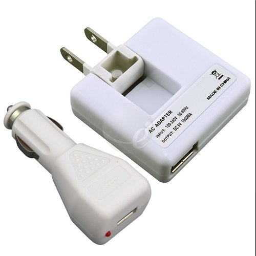 USB WALL AC POWER FOR iPod®/MP3/MP4