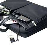 Apple MacBook MB063LL/B 13.3-inch Laptop Check Point Friendly Business Briefcase Messenger Bag with Shoulder Strap
