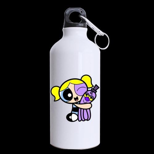 Cartoon Powerpuff Girls Custom Travel Mug Sport Bottle Cup 13.5 OZ Office Home Cup (Printed on two sides)