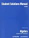 Book Aufmann, Beginning And Intermediate Algebra Student Solution Manual 2e