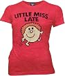 Junk Food Little Miss Late Red Licorice Juniors/Ladies T-Shirt Tee