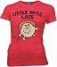 Junk Food Little Miss Late Red Licorice Juniors/Ladies T-Shirt Tee