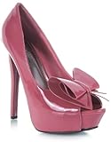 Anne Michelle Untame-03 Peep Toe Platform Pump