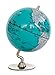 Turquoise & Sliver Globe of The World 5