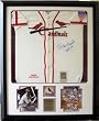 Stan Musial Autographed St. LouIs Cardinals Cooperstown Collection Jersey Including Two 8" x 10" Photograph and Jersey in a 36" x 44" Deluxe Frame Shadow Box
