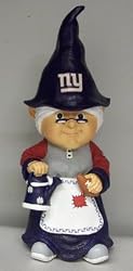 Forever Collectibles NFL New York Giants Team Female Gnome