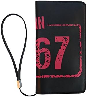 Treety Made in 1967 Black DIY Men's Clutch Purse