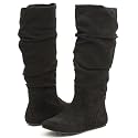 Soda Zulu Knee-High Boots Black
