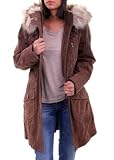 Oakwood - Manteau Femme Cuir - Steppes Cp Marron Clair