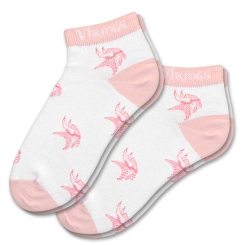 Minnesota Vikings Women's Pink Socks (2-pack)