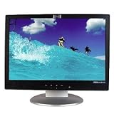 17-Inch Hewlett-Packard Debranded Widescreen TFT LCD Monitor with Speakers (Black/Silver)