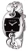 Gucci 121 Marina Chain Ladies Black Face Diamond Watch YA121303
