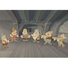 Empire 107855 TV-Serie Poster, Disney Classic Snow White, Dwarfs 59.4 x 85.1 cm
