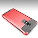 Note 4 Case, Samcore Hybrid Dual Layer Rugged Shockproof Case for Samsung Galaxy Note 4 Case Cover [Red]