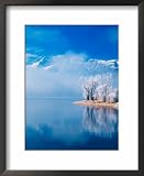 2002 Winter Olympics Nordic Skiing and Biathalon Events, Soldier Hollow, Utah, USA Collections Framed Art Poster Print by Howie Garber, 18x22