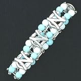 North Carolina Tar Heels - UNC Double Stretch Bracelet NCAA College Athletics