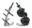 TKO 825OPT Olympic Plate Tree, Silver Metallic