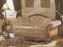 Barcelona Craftsmanship Luxurious Fabric Sofa Loveseat