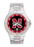 Nebraska Corn Huskers Pro II Stainless Steel Watch