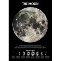 Posters: Espace Et Univers Poster - La Lune (91 x 61 cm)