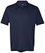 Joe's USA DRI Equip Dry Wicking Performance 3 Button Mesh Polos, Navy Large