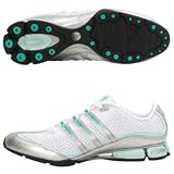 adidas Women's JHANA Shoe,White/Green/Green,11 M US
