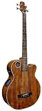 Produkt-Bild: Boulder Creek EBR-6 N4 Solitaire Elektro-Akustik-Bass koa