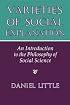Varieties Of Social Explanation: An Introduction To The Philosophy Of Social Science