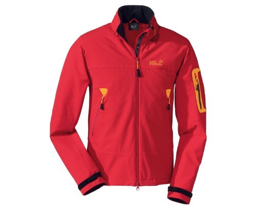 Jack Wolfskin Muddy Pass Jacket Men peak red (Größe: XL) Jack Wolfskin Muddy Pass Jacket Men peak red (Größe: XL)