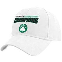 Adidas Boston Celtics White 2008 NBA Champions Flex Fit Hat