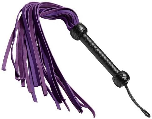 HB Leather Nubuck Flogger Whip, 18.5-Inch by HB Leather