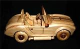 Handcrafted Wooden Toy Car Classic Vintage Model CMC_ROADSTER_002