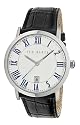 Ted Baker Mens Watch TE1042 with Silver Dial and Black Leather Strap