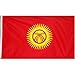 Kyrgyzstan Flag Polyester 3 ft. x 5 ft.