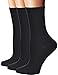 Flora&Fred Women's 3 Pair Pack Cotton Crew Socks