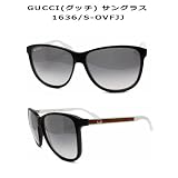 GUCCI(グッチ) サングラス ブラック/ホワイト 1636/S-OVFJJ