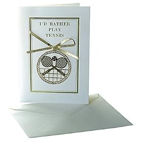Holiday Cards - Tennis Ball Ornaments Design - 15 Cards and Envelopes per Box