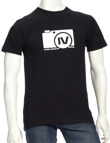 GRAVIS Herren T-Shirt CRTVE DEPART SS EU, BLACK, XL, 240097 Preisvergleich
