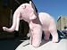 Search : YES IT'S PINK - 54" HUGE STUFFED ** PINK ** ELEPHANT - GIGANTIC JUMBO NEW BIG PLUSH PACHYDERM * AMERICAN MADE IN THE USA AMERICA