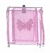 Embroidered Pale Pink Butterfly Lampshade