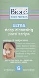 Biore Ultra Deep Cleansing Pore Strips 6 Nose Strips