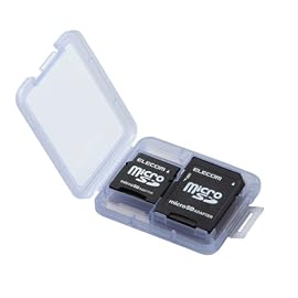 ELECOM 変換アダプタ付microSDメモリカード2GB MF-MRSD02G