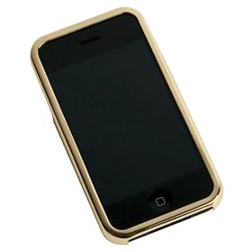 Gilty Couture 14k Gold-plated Smooth Faceplate for iPhone 1G