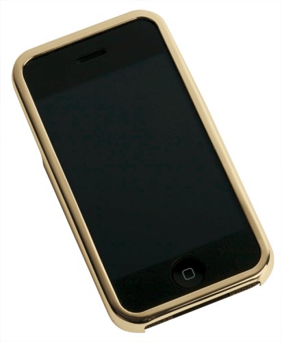 Gilty Couture 14k Gold-plated Smooth Faceplate for iPhone 1G