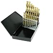 15 Pc Neiko Titanium Left Hand Drill Bit Set