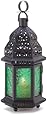 Green Glass Moroccan Lantern (1 Lantern)