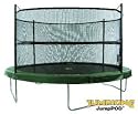 12ft Jumpking JumpPOD Trampoline, Safety Enclosure, Ladder, Cover and Shoe Net - FREE TRAMPOLINE TENT WORTH &pound;149