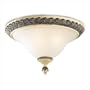 French Country Flush Mount with Scavo Glass