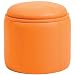 P'Kolino Storage Ottoman in Orange