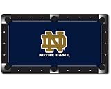 Notre Dame Fighting Irish College Logo 8' Billiard Pool Table Cloth